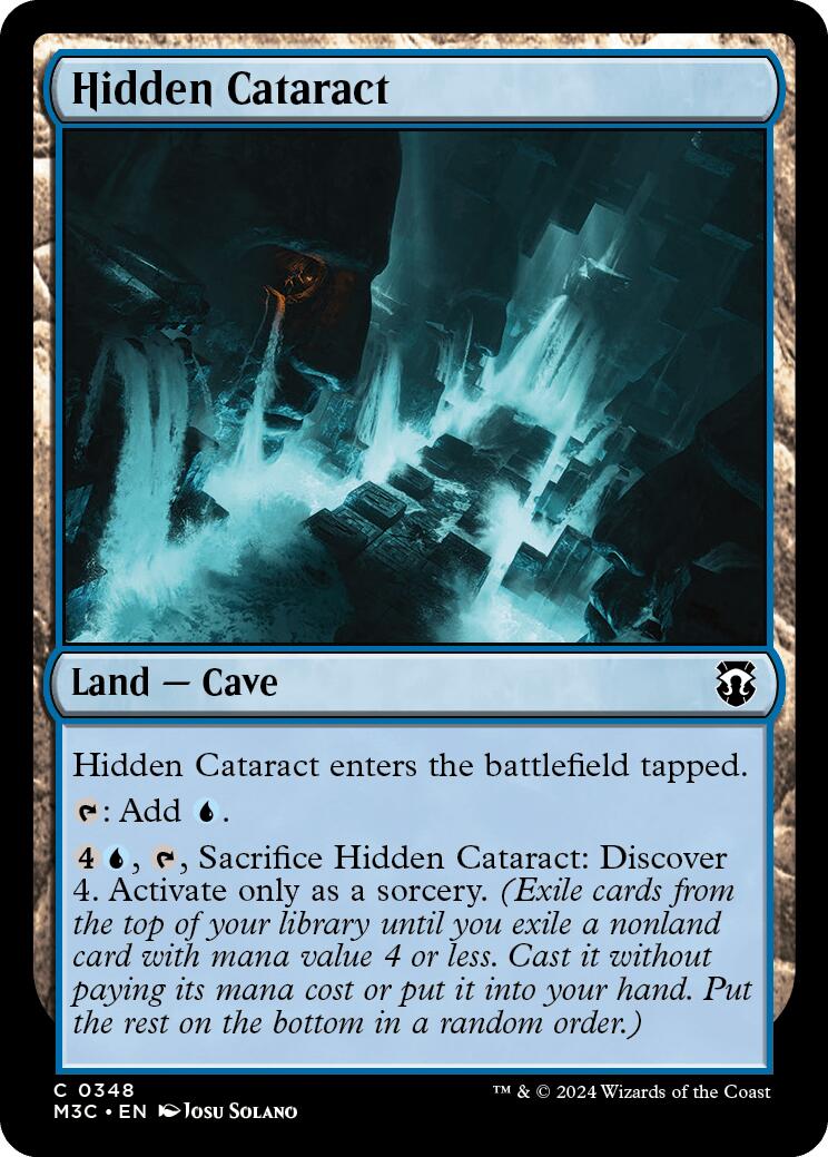 Hidden Cataract [Modern Horizons 3 Commander] | Game Grid - Logan