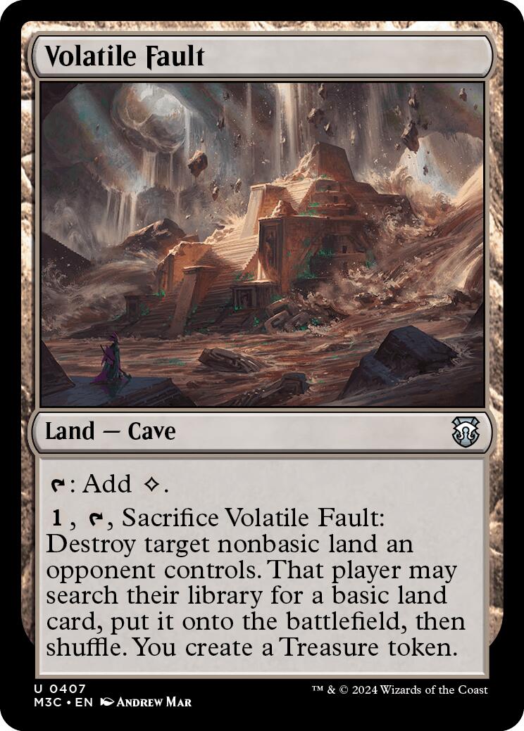 Volatile Fault [Modern Horizons 3 Commander] | Game Grid - Logan