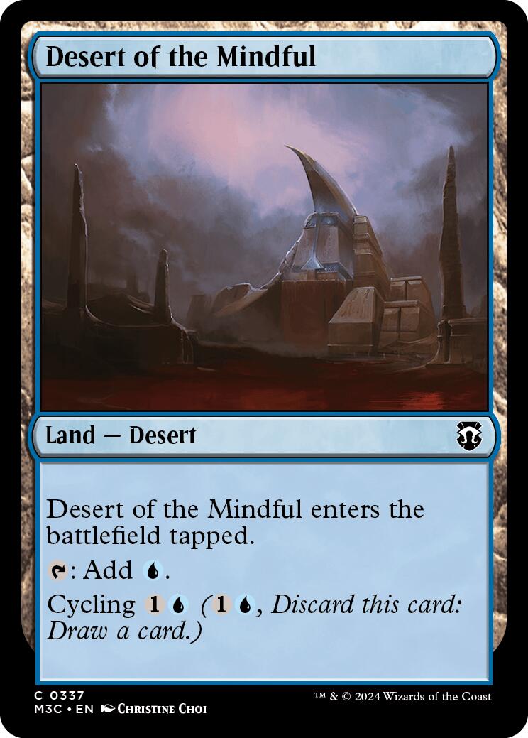 Desert of the Mindful [Modern Horizons 3 Commander] | Game Grid - Logan