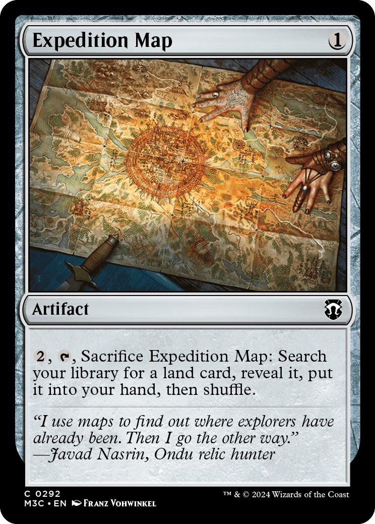 Expedition Map [Modern Horizons 3 Commander] | Game Grid - Logan