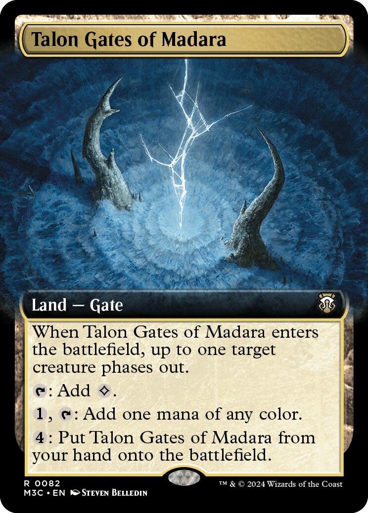 Talon Gates of Madara (Extended Art) [Modern Horizons 3 Commander] | Game Grid - Logan