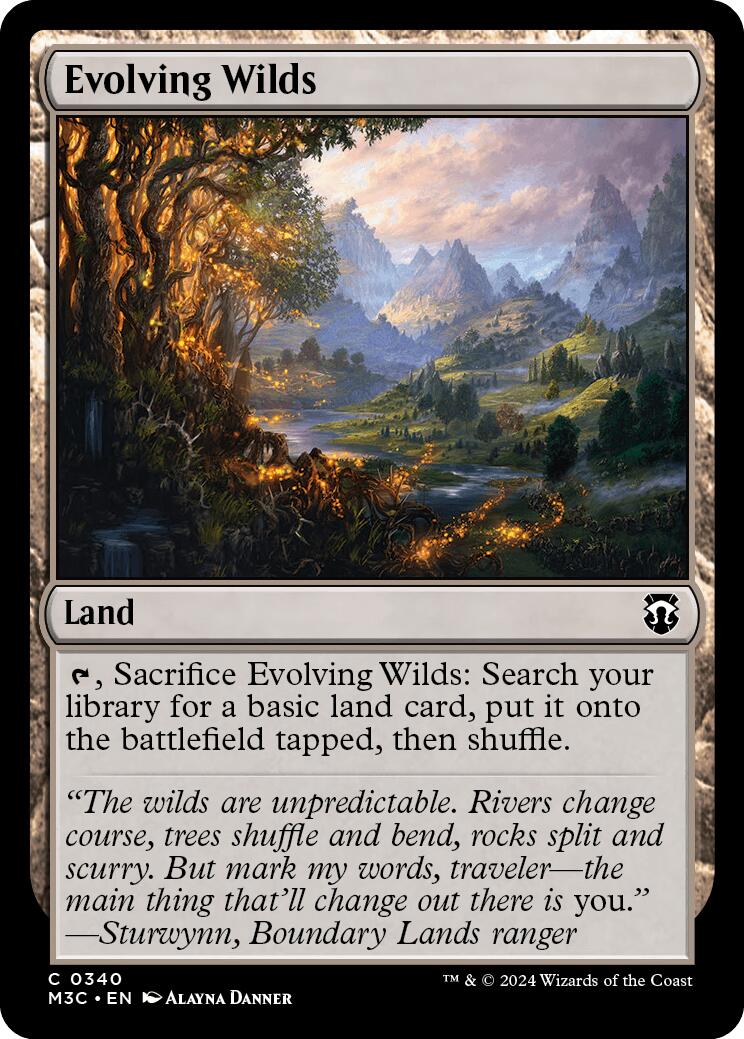 Evolving Wilds [Modern Horizons 3 Commander] | Game Grid - Logan