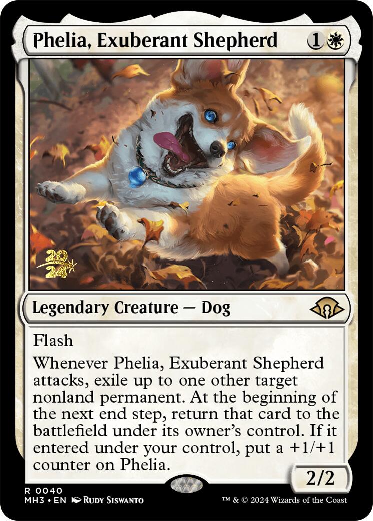 Phelia, Exuberant Shepherd [Modern Horizons 3 Prerelease Promos] | Game Grid - Logan