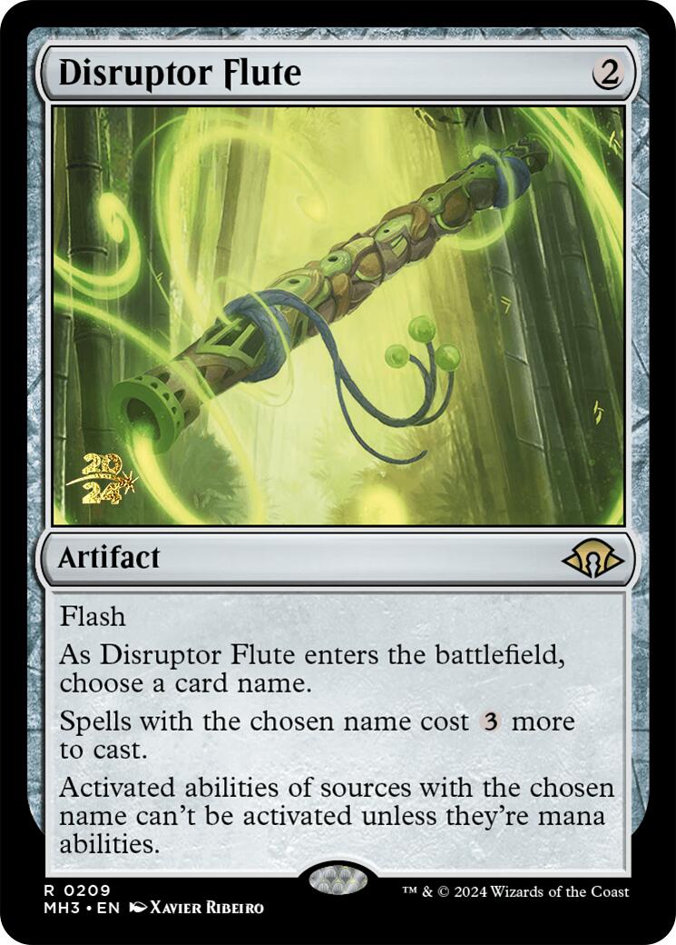 Disruptor Flute [Modern Horizons 3 Prerelease Promos] | Game Grid - Logan