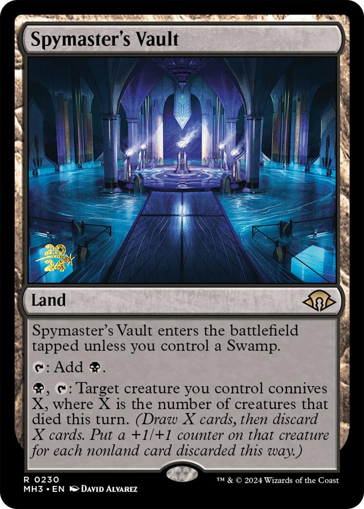 Spymaster's Vault [Modern Horizons 3 Prerelease Promos] | Game Grid - Logan