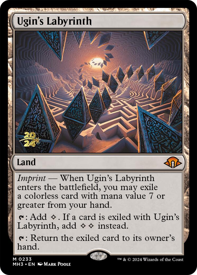 Ugin's Labyrinth [Modern Horizons 3 Prerelease Promos] | Game Grid - Logan