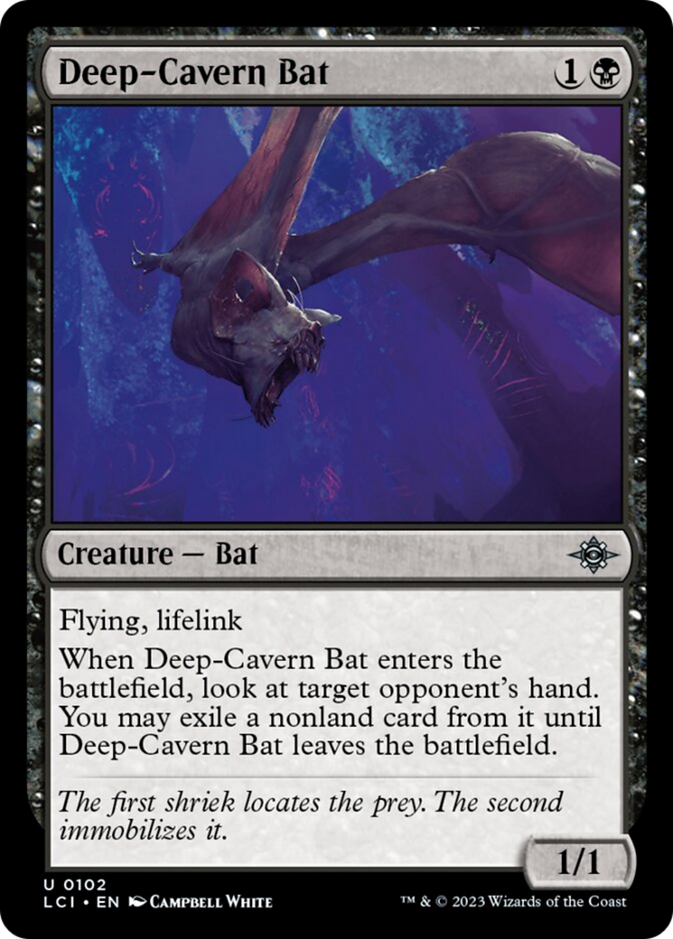 Deep-Cavern Bat [The Lost Caverns of Ixalan] | Game Grid - Logan