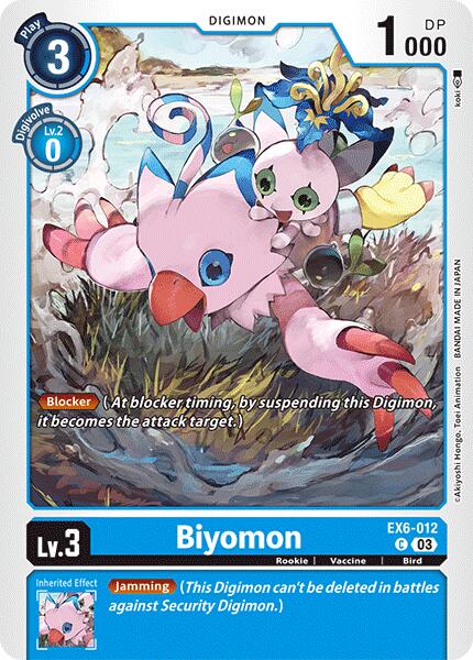 Biyomon [EX6-012] [Infernal Ascension] | Game Grid - Logan