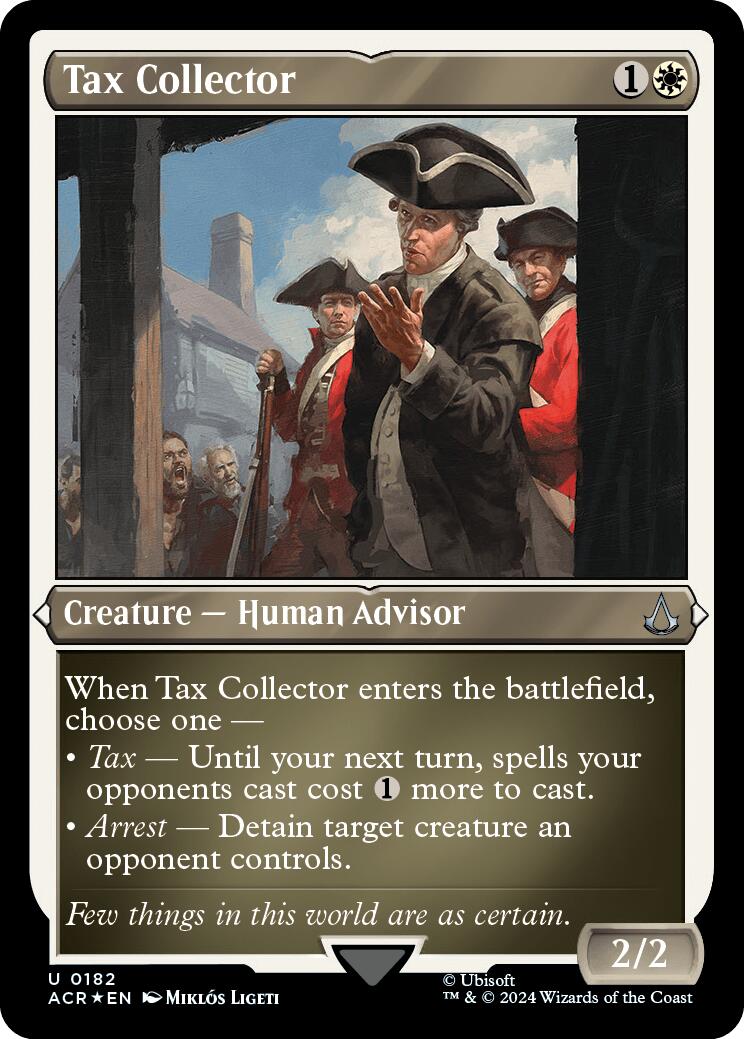 Tax Collector (Foil Etched) [Assassin's Creed] | Game Grid - Logan