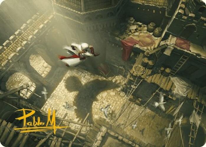 Rooftop Bypass Art Card (Gold-Stamped Signature) [Assassin's Creed Art Series] | Game Grid - Logan