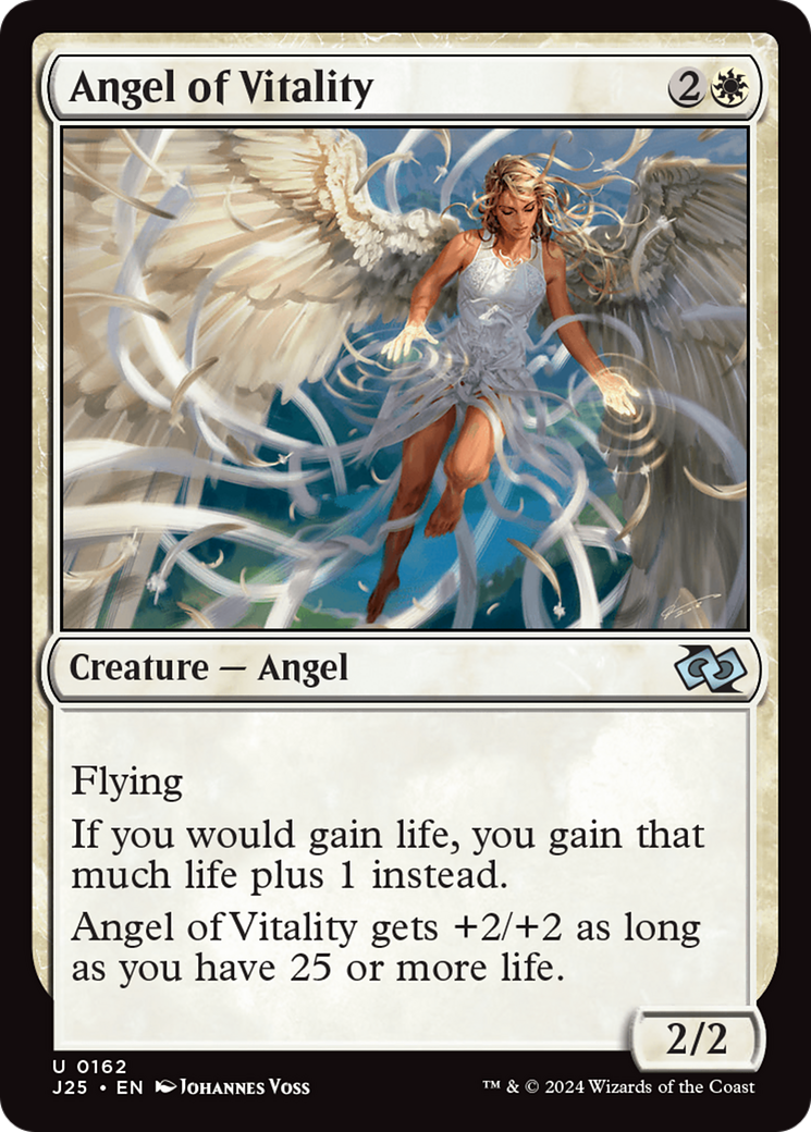 Angel of Vitality [Foundations Jumpstart] | Game Grid - Logan