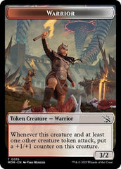 Warrior // Phyrexian Hydra (0012) Double-Sided Token [March of the Machine Tokens] | Game Grid - Logan