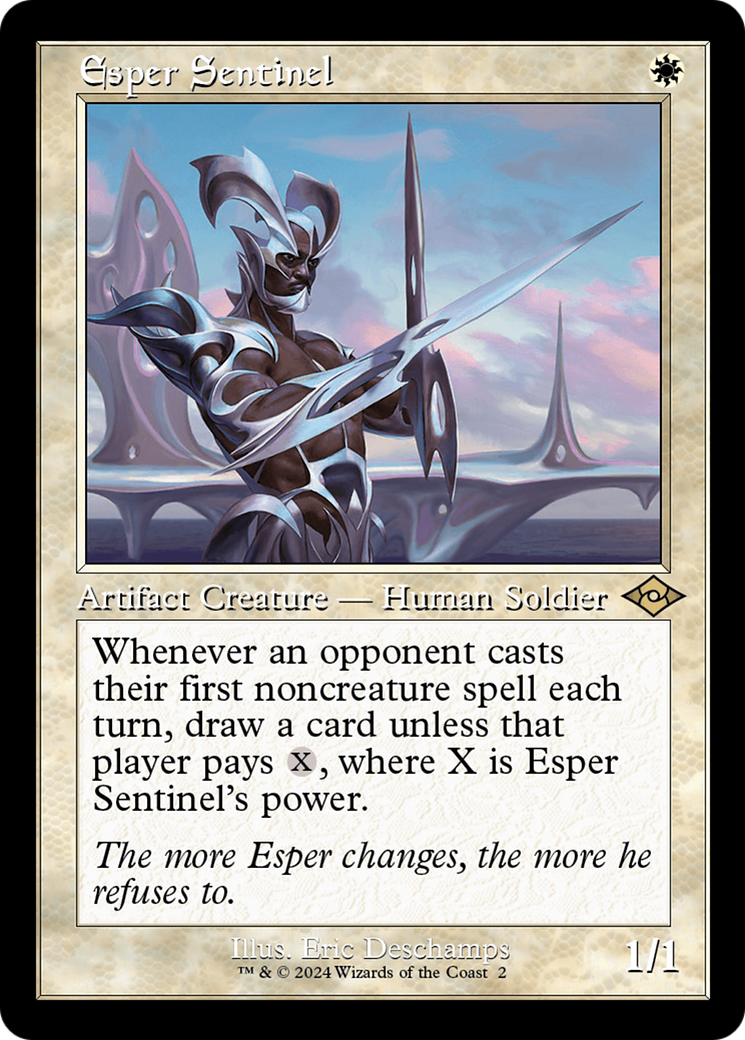 Esper Sentinel (Retro) [Modern Horizons 2] | Game Grid - Logan