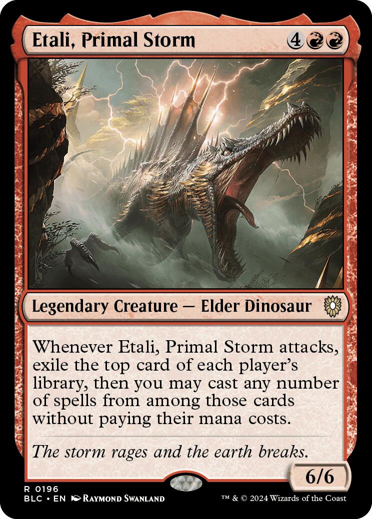 Etali, Primal Storm [Bloomburrow Commander] | Game Grid - Logan