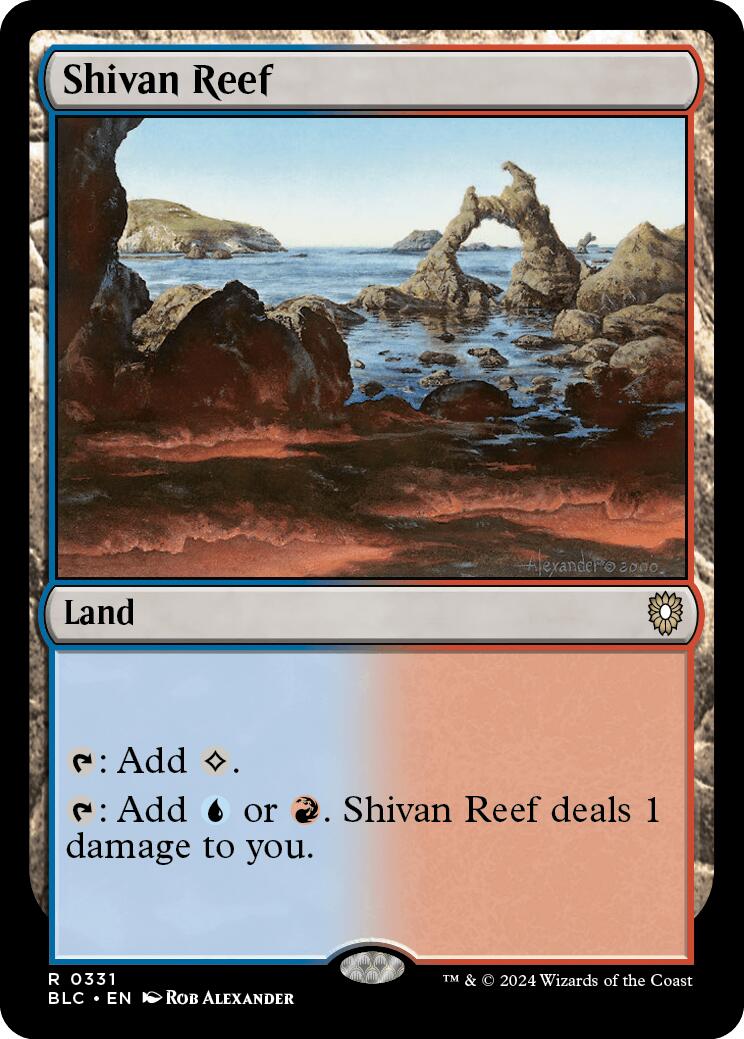 Shivan Reef [Bloomburrow Commander] | Game Grid - Logan