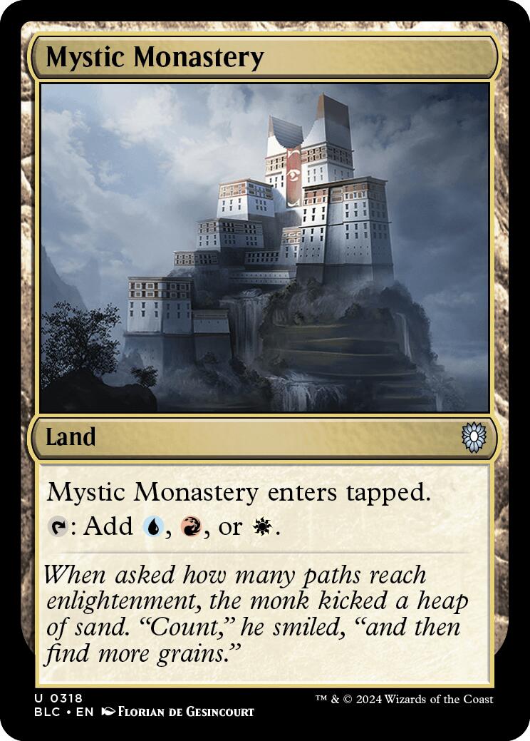 Mystic Monastery [Bloomburrow Commander] | Game Grid - Logan