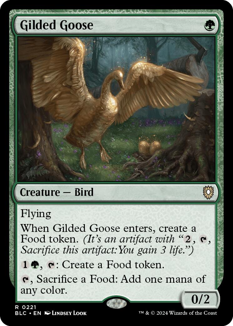 Gilded Goose [Bloomburrow Commander] | Game Grid - Logan