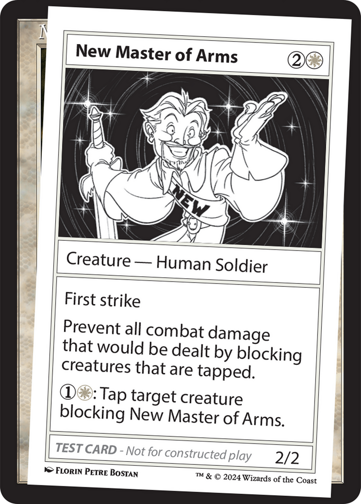 New Master of Arms [Mystery Booster 2 Playtest Cards] | Game Grid - Logan