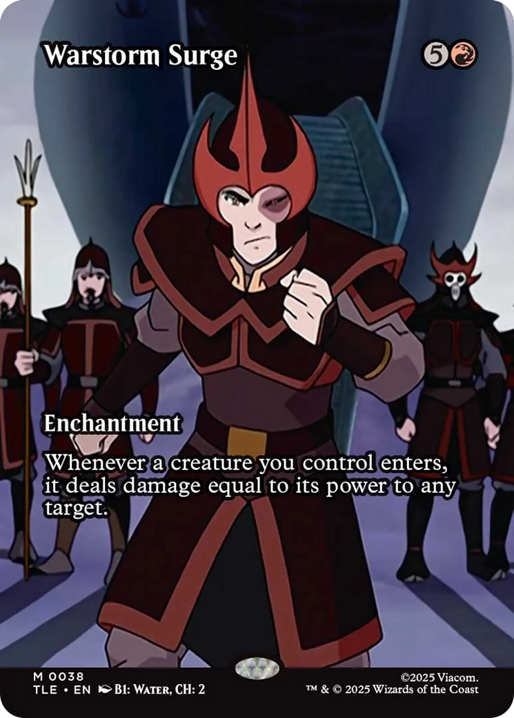 Warstorm Surge (Borderless) [Avatar: The Last Airbender: Eternal-Legal] | Game Grid - Logan