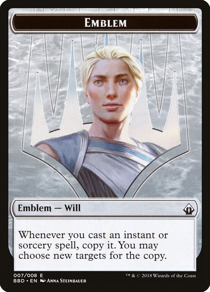 Will Kenrith Emblem [Battlebond Tokens] | Game Grid - Logan