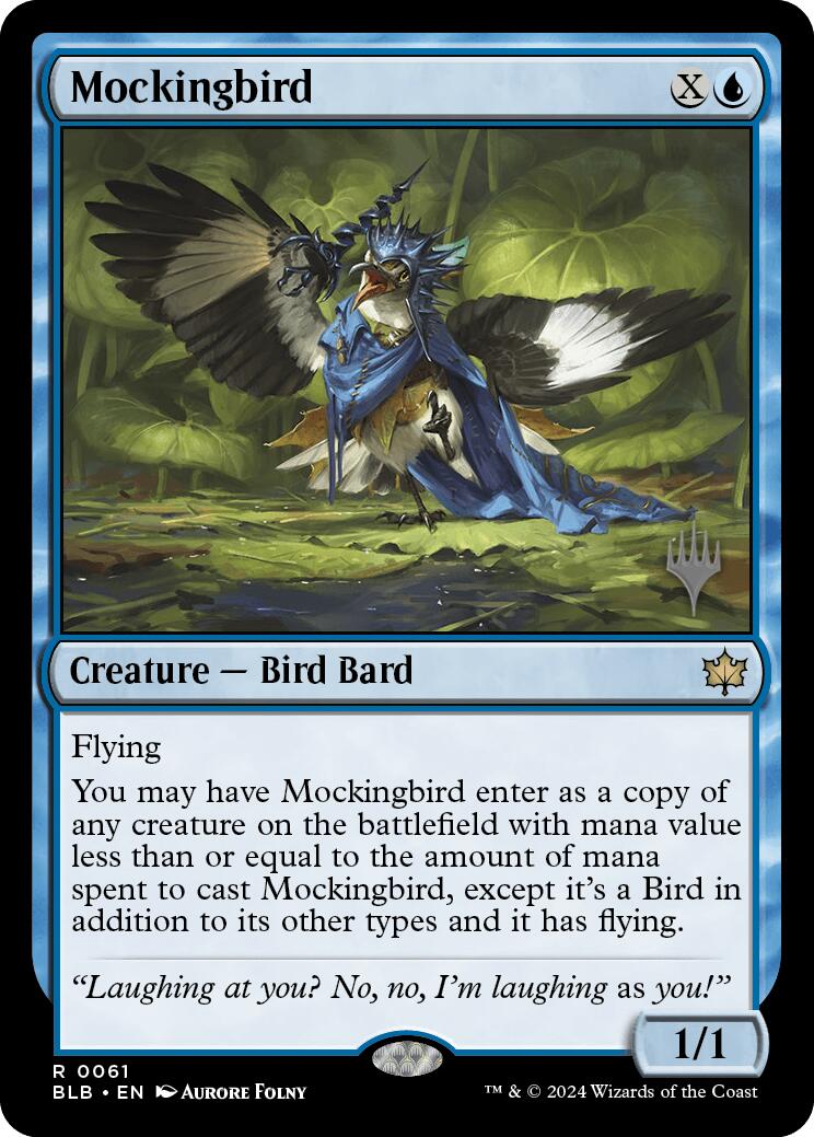 Mockingbird (Promo Pack) [Bloomburrow Promos] | Game Grid - Logan