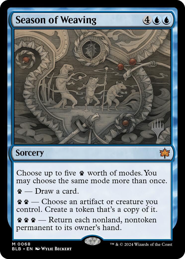 Season of Weaving (Promo Pack) [Bloomburrow Promos] | Game Grid - Logan