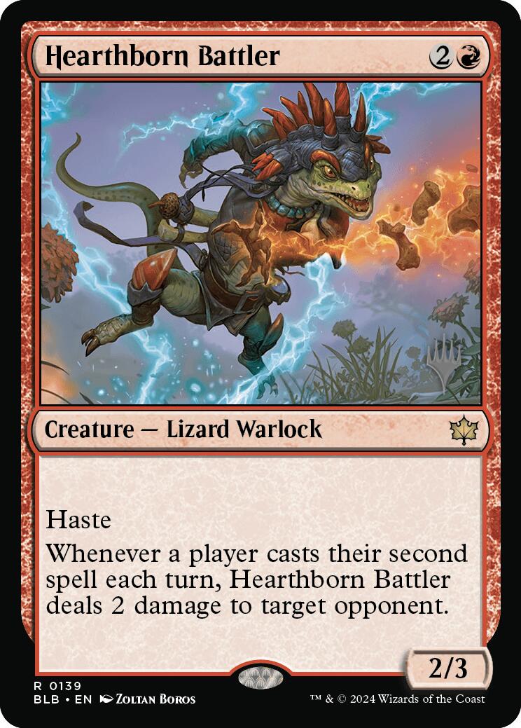 Hearthborn Battler (Promo Pack) [Bloomburrow Promos] | Game Grid - Logan