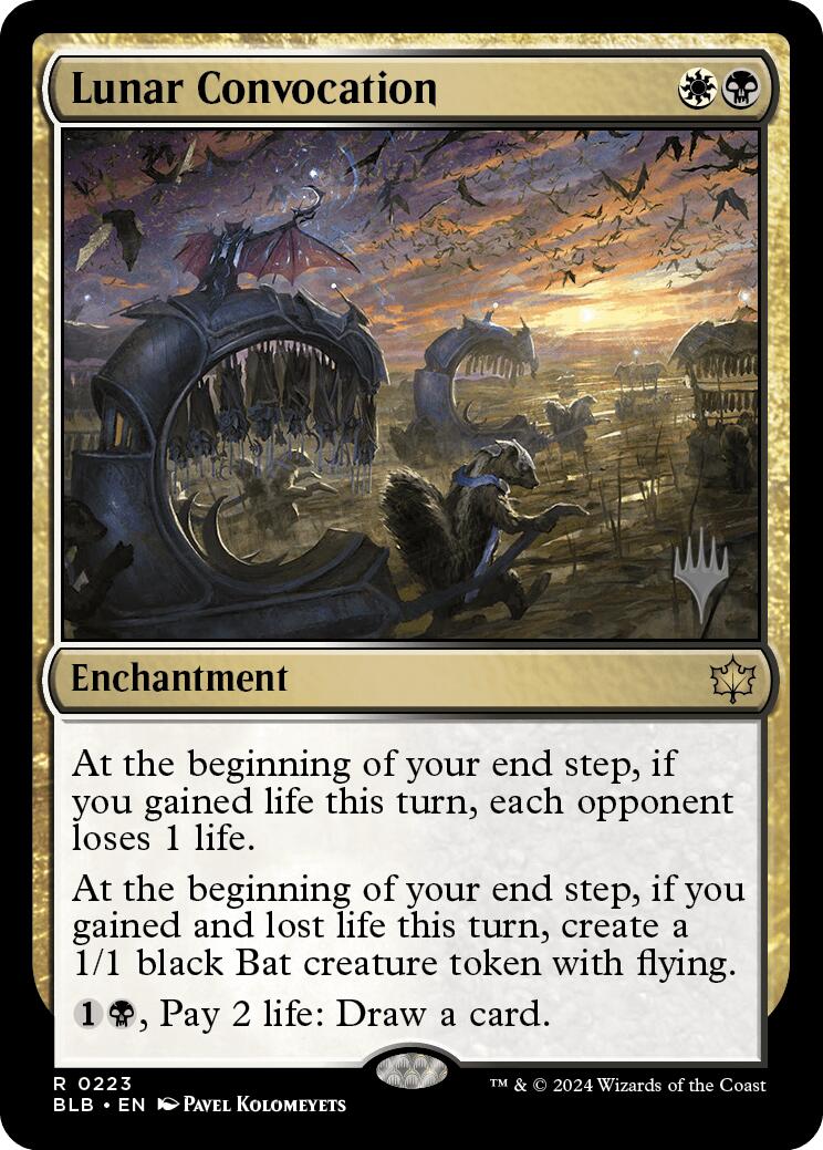 Lunar Convocation (Promo Pack) [Bloomburrow Promos] | Game Grid - Logan