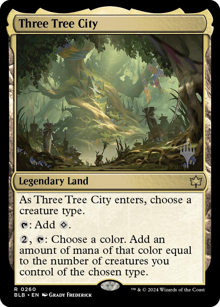 Three Tree City (Promo Pack) [Bloomburrow Promos] | Game Grid - Logan