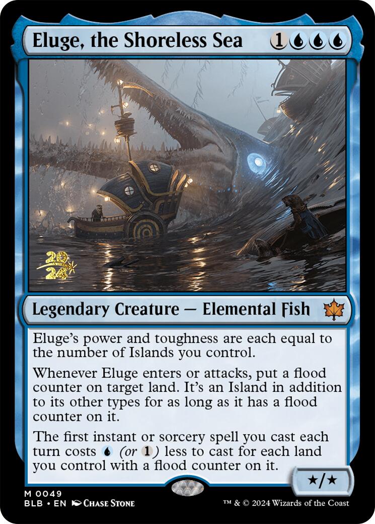 Eluge, the Shoreless Sea [Bloomburrow Prerelease Promos] | Game Grid - Logan