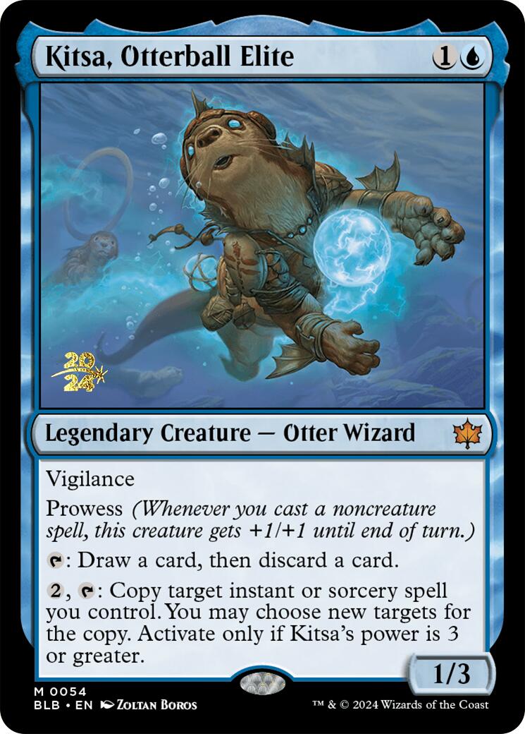 Kitsa, Otterball Elite [Bloomburrow Prerelease Promos] | Game Grid - Logan