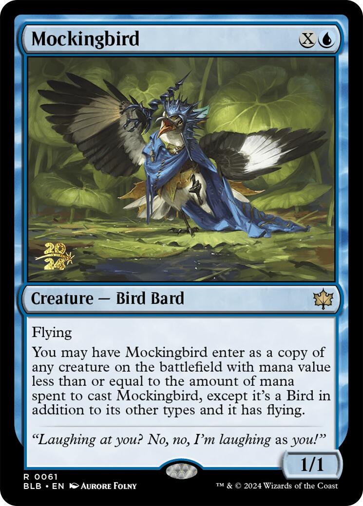 Mockingbird [Bloomburrow Prerelease Promos] | Game Grid - Logan