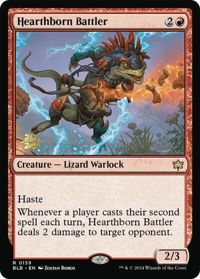 Hearthborn Battler [Bloomburrow Prerelease Promos] | Game Grid - Logan