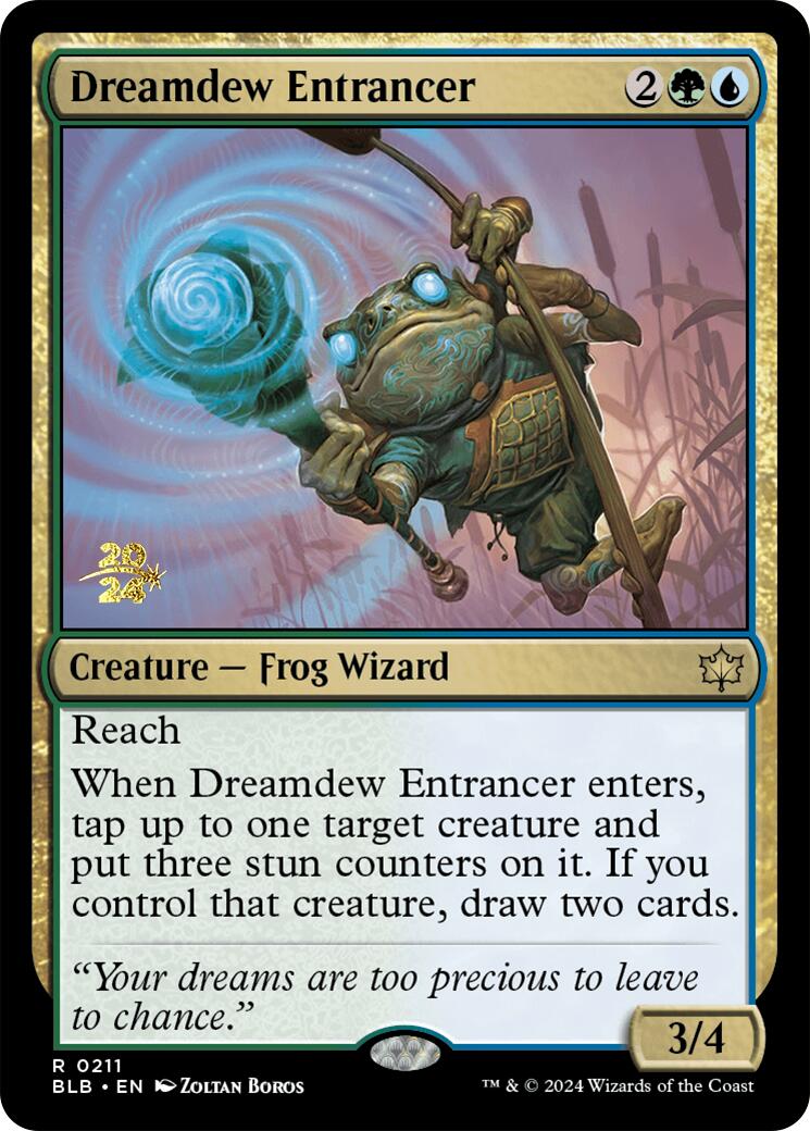 Dreamdew Entrancer [Bloomburrow Prerelease Promos] | Game Grid - Logan