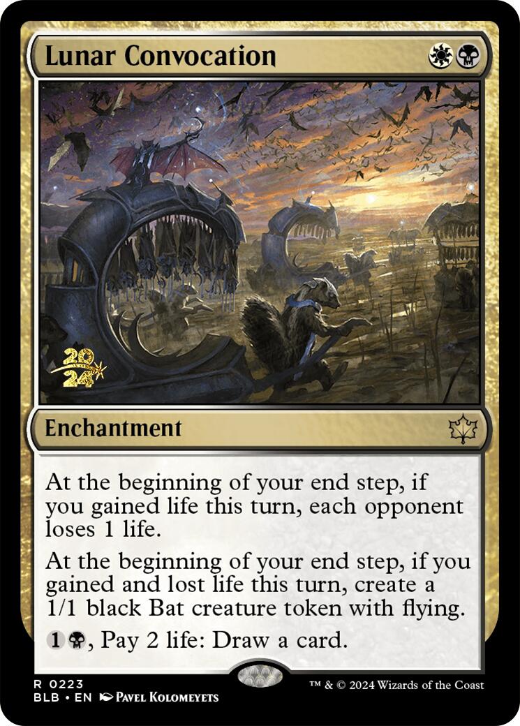 Lunar Convocation [Bloomburrow Prerelease Promos] | Game Grid - Logan