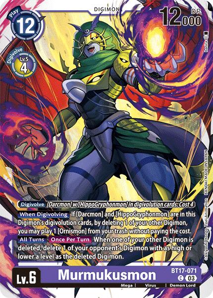 Murmukusmon [BT17-071] [Secret Crisis] | Game Grid - Logan
