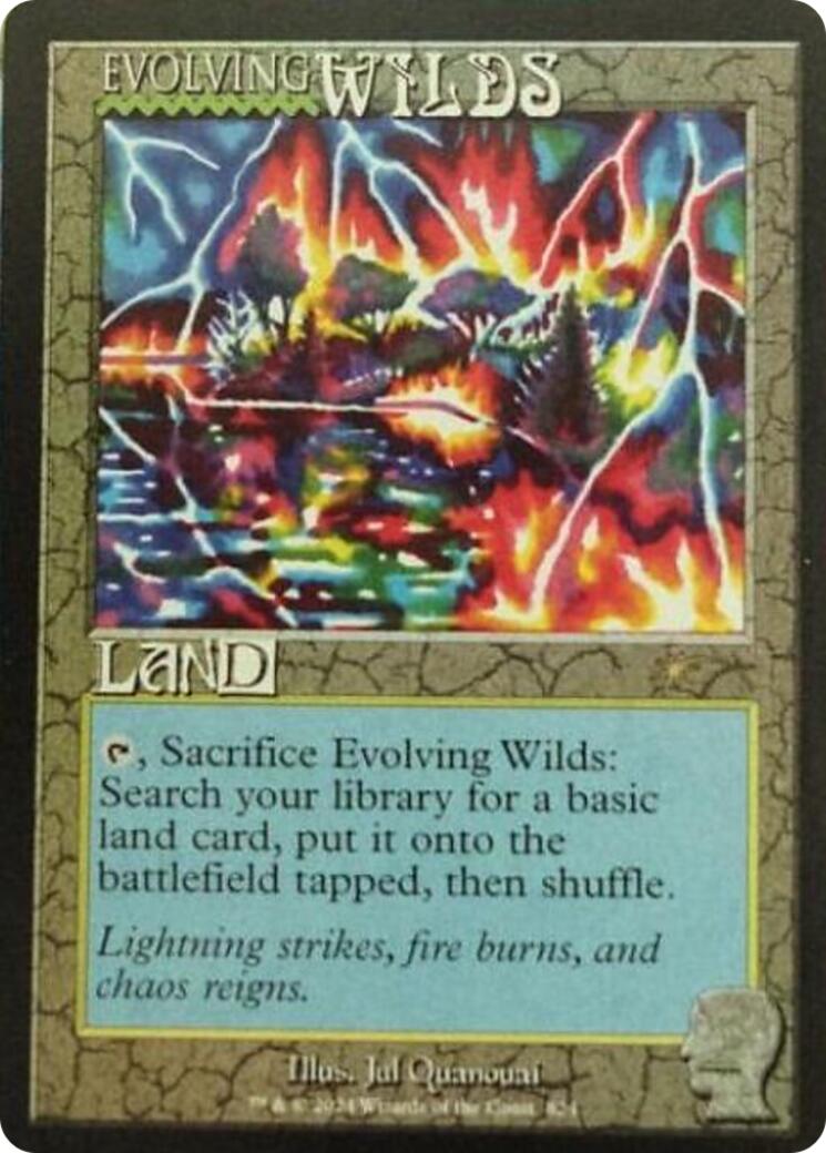 Evolving Wilds (Rainbow Foil) [Secret Lair Drop Series] | Game Grid - Logan