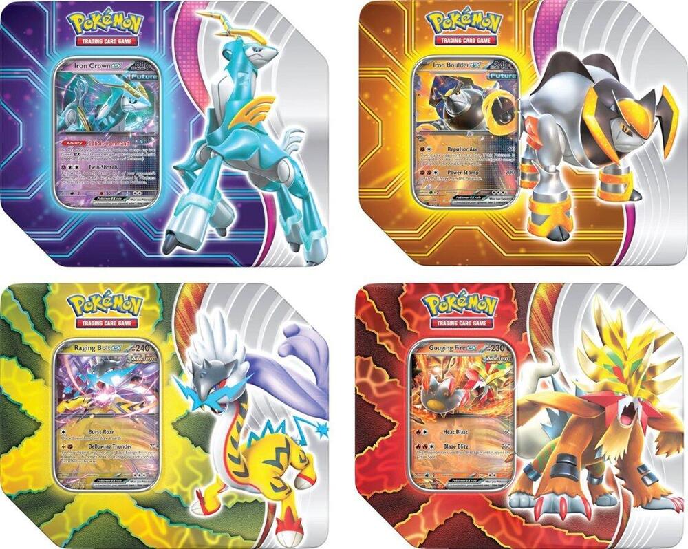 Pokemon Paradox Destinies Tin | Game Grid - Logan