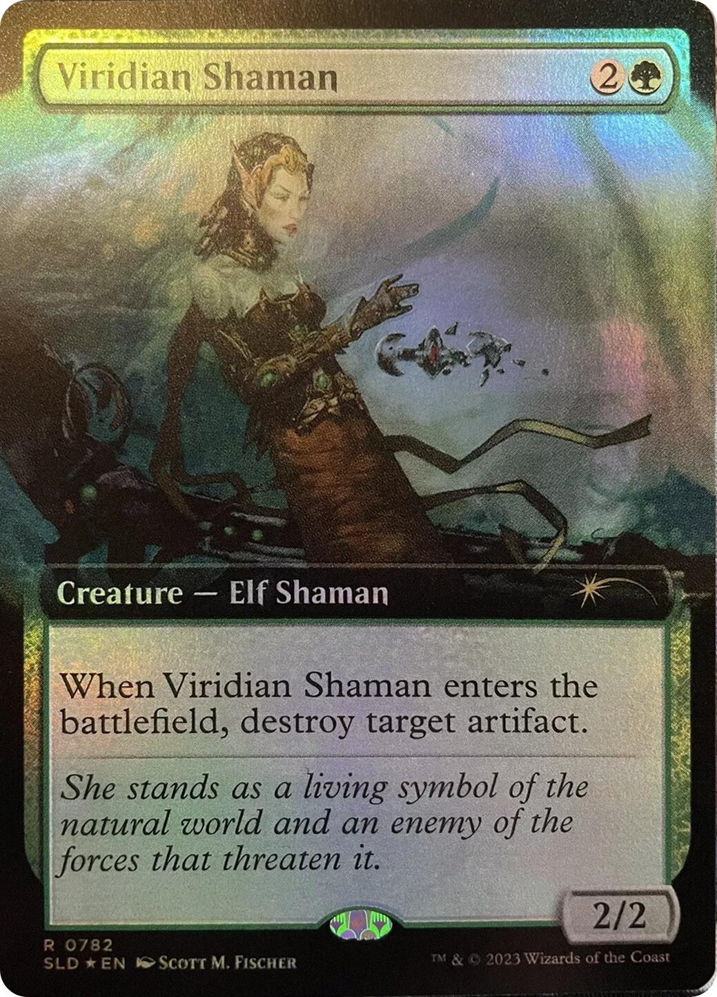 Viridian Shaman (Extended Art) [Secret Lair Drop Series] | Game Grid - Logan