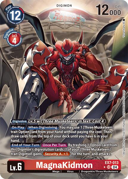 MagnaKidmon [EX7-013] (Alternate Art) [Digimon LIBERATOR] | Game Grid - Logan