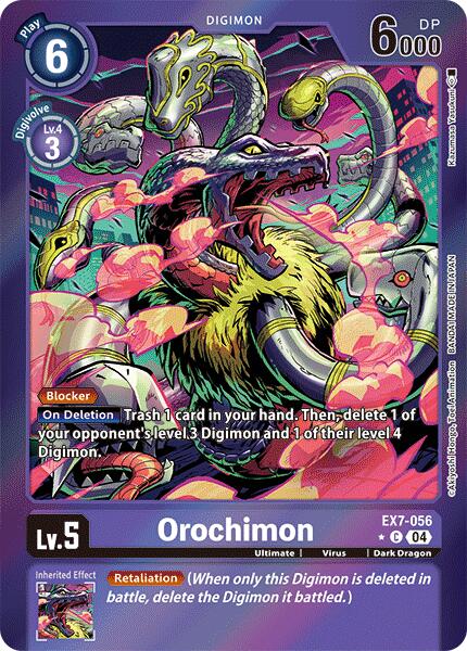 Orochimon [EX7-056] (Foil) [Digimon LIBERATOR] | Game Grid - Logan