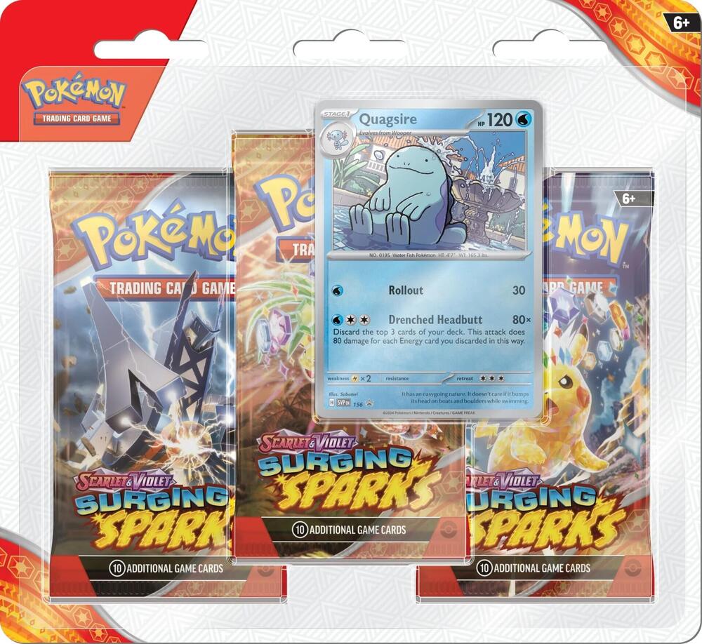 Surging Sparks: 3-Pack Blister | Game Grid - Logan