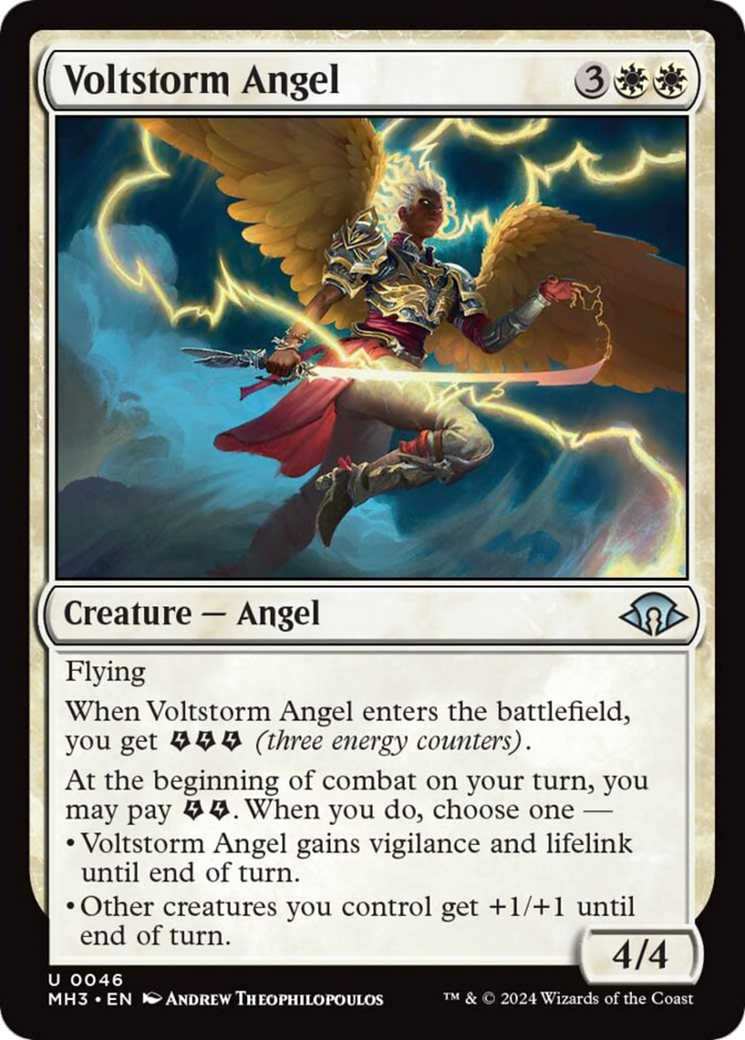 Voltstorm Angel [Modern Horizons 3] | Game Grid - Logan