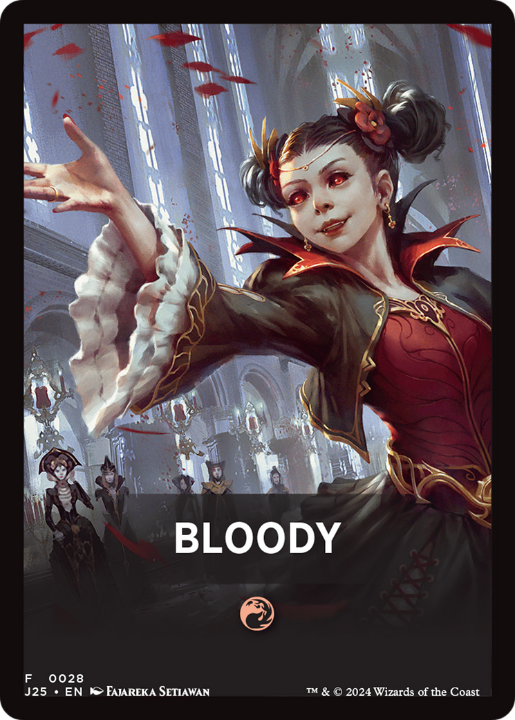 Bloody Theme Card [Foundations Jumpstart Front Cards] | Game Grid - Logan