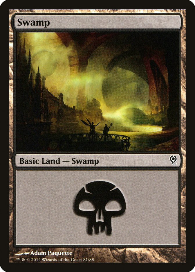 Swamp (81) [Duel Decks: Jace vs. Vraska] | Game Grid - Logan