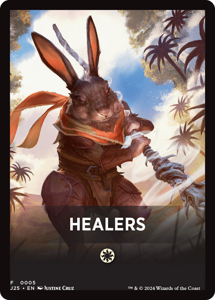 Healers Theme Card [Foundations Jumpstart Front Cards] | Game Grid - Logan