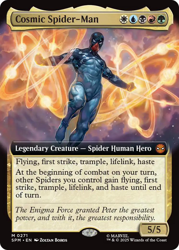 Cosmic Spider-Man (Extended Art) [Marvel's Spider-Man] | Game Grid - Logan
