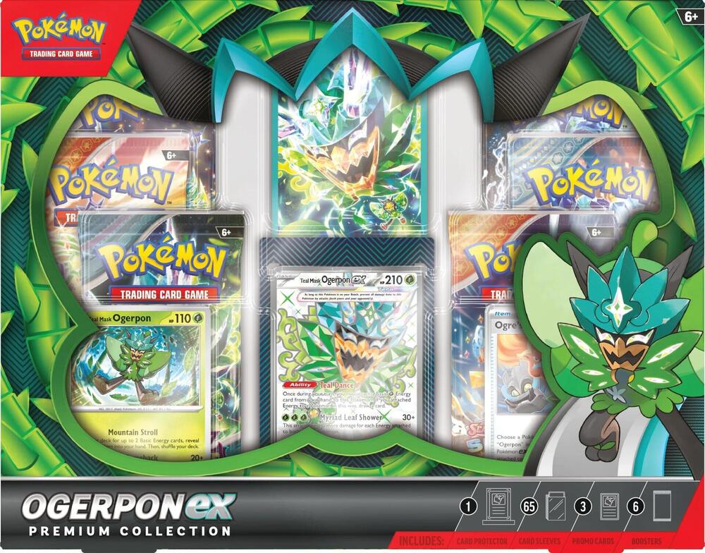 Pokemon: Ogerpon Ex Premium Collection | Game Grid - Logan