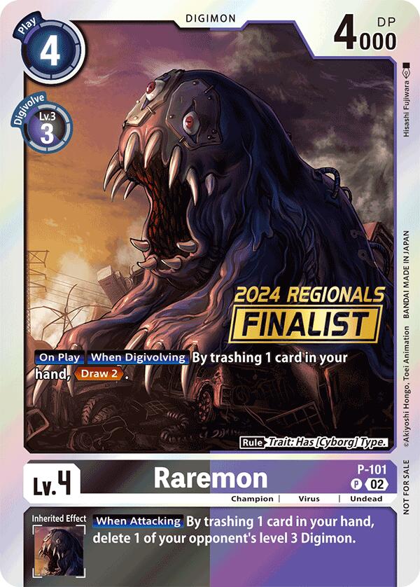Raremon [P-101] - P-101 (2024 Regionals Finalist) [Promotional Cards] | Game Grid - Logan