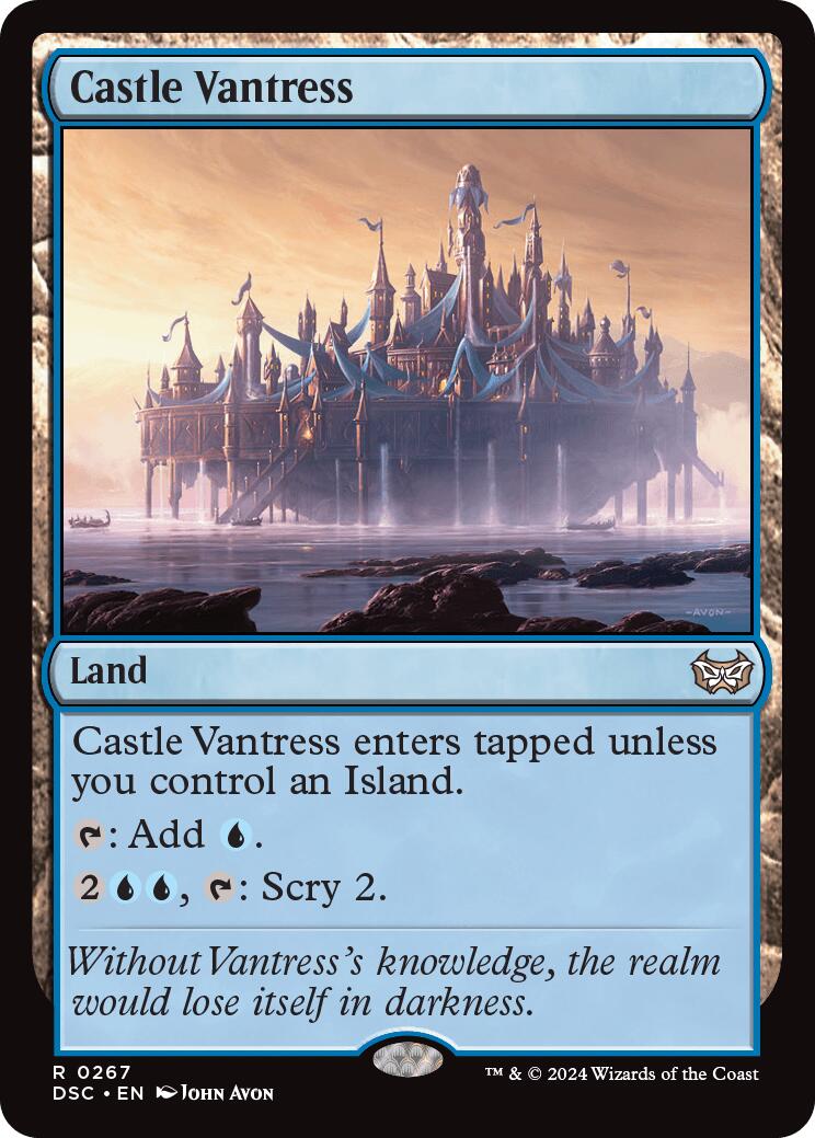 Castle Vantress [Duskmourn: House of Horror Commander] | Game Grid - Logan